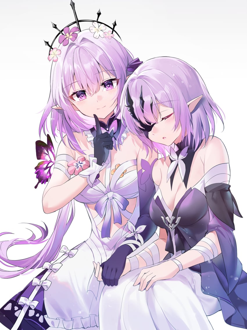 castorice and polyxia (honkai and 1 more) drawn by akitsuki_(oenothera)