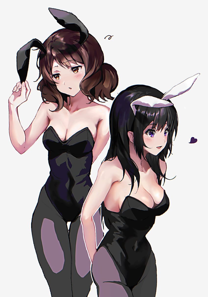 oumae kumiko and kousaka reina (hibike! euphonium) drawn by lie_lack1080