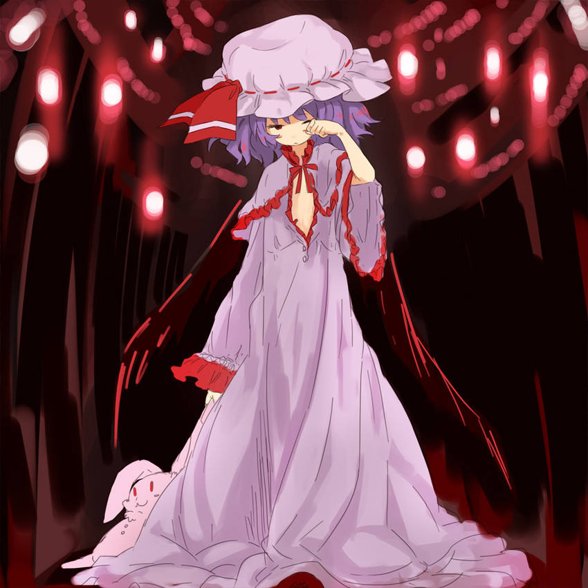 remilia scarlet (touhou) drawn by abe_kanari