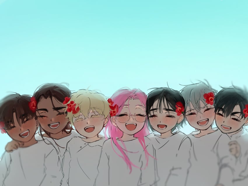 sua, mizi, till, ivan, luka, and 2 more (alien stage) drawn by naa_kamui