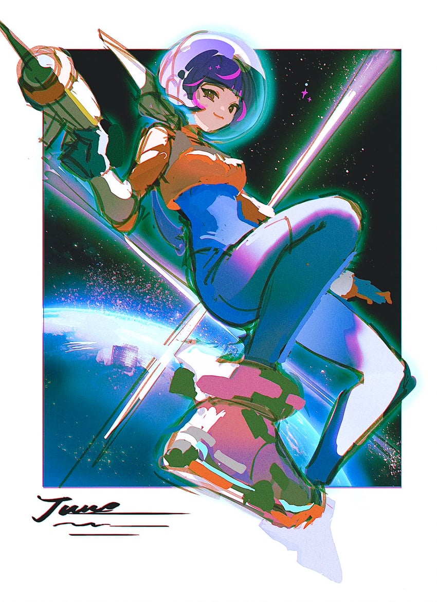 juno (overwatch and 1 more) drawn by road_233