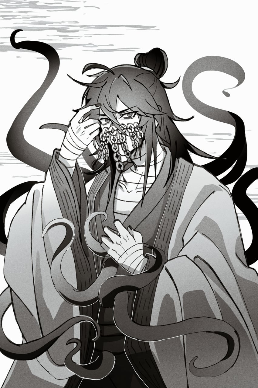 li huowang and li sui (dao gui yi xian) drawn by wuzi3742
