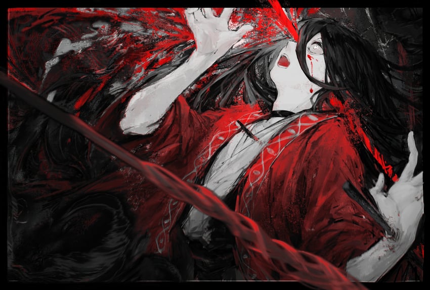 li huowang, li sui, and ji zai (dao gui yi xian) drawn by fajiaoshao