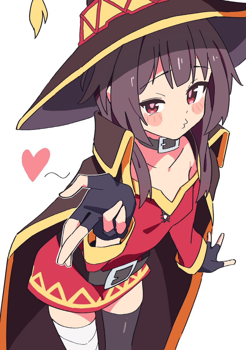 megumin (kono subarashii sekai ni shukufuku wo!) drawn by noyama_takenoko
