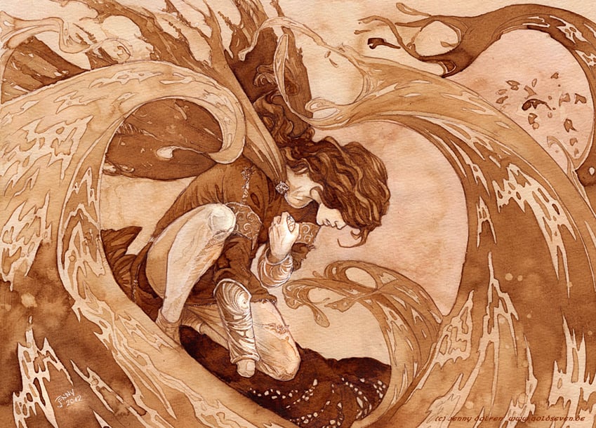 maedhros (tolkien's legendarium and 1 more) drawn by jenny_dolfen