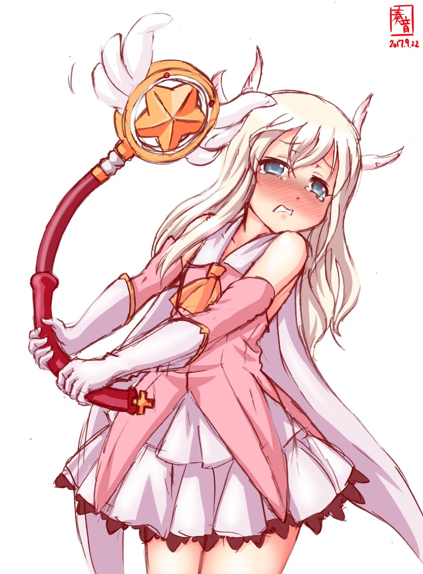 illyasviel von einzbern, u-511, prisma illya, and magical ruby (kantai collection and 2 more) drawn by kanon_(kurogane_knights)