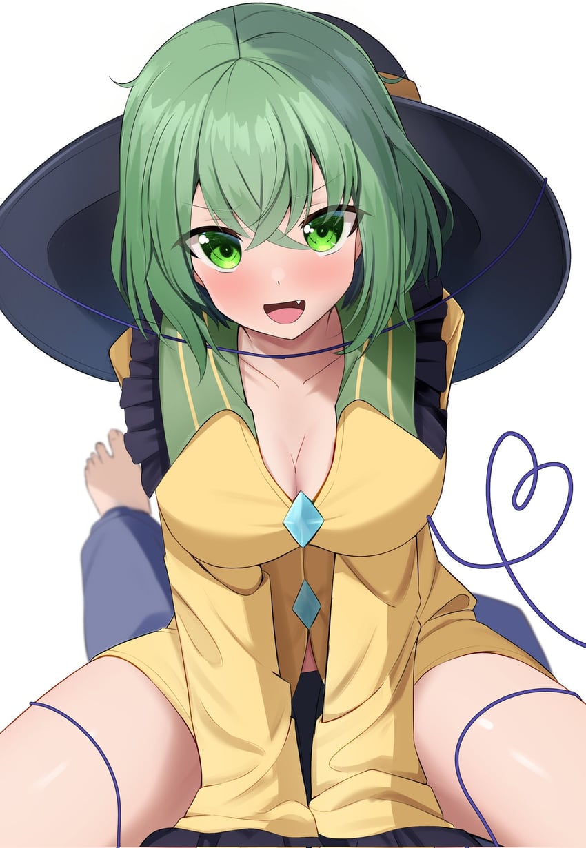 komeiji koishi (touhou and 1 more) drawn by kirisame_oreo