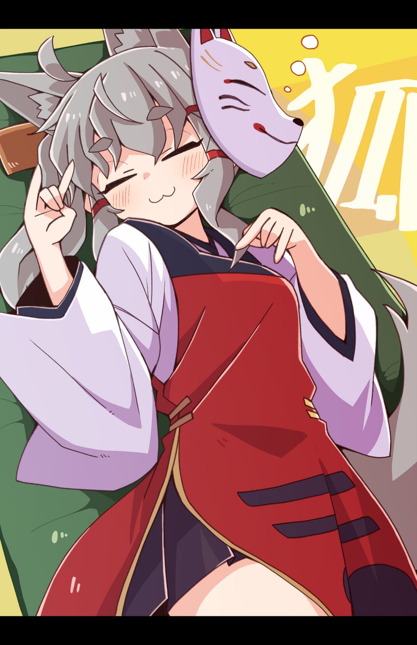 fushimi inari (original and 1 more) drawn by yukinagi