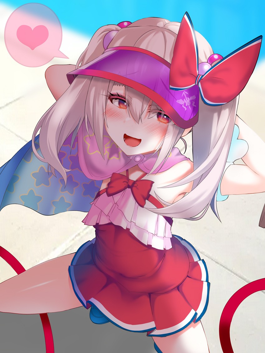 illyasviel von einzbern and magical ruby (fate and 1 more) drawn by okuri_banto