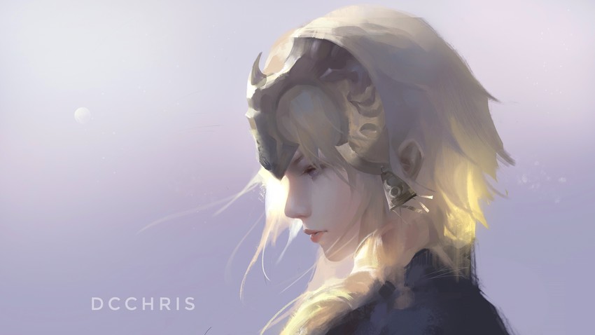 jeanne d'arc (fate and 1 more) drawn by dcchris