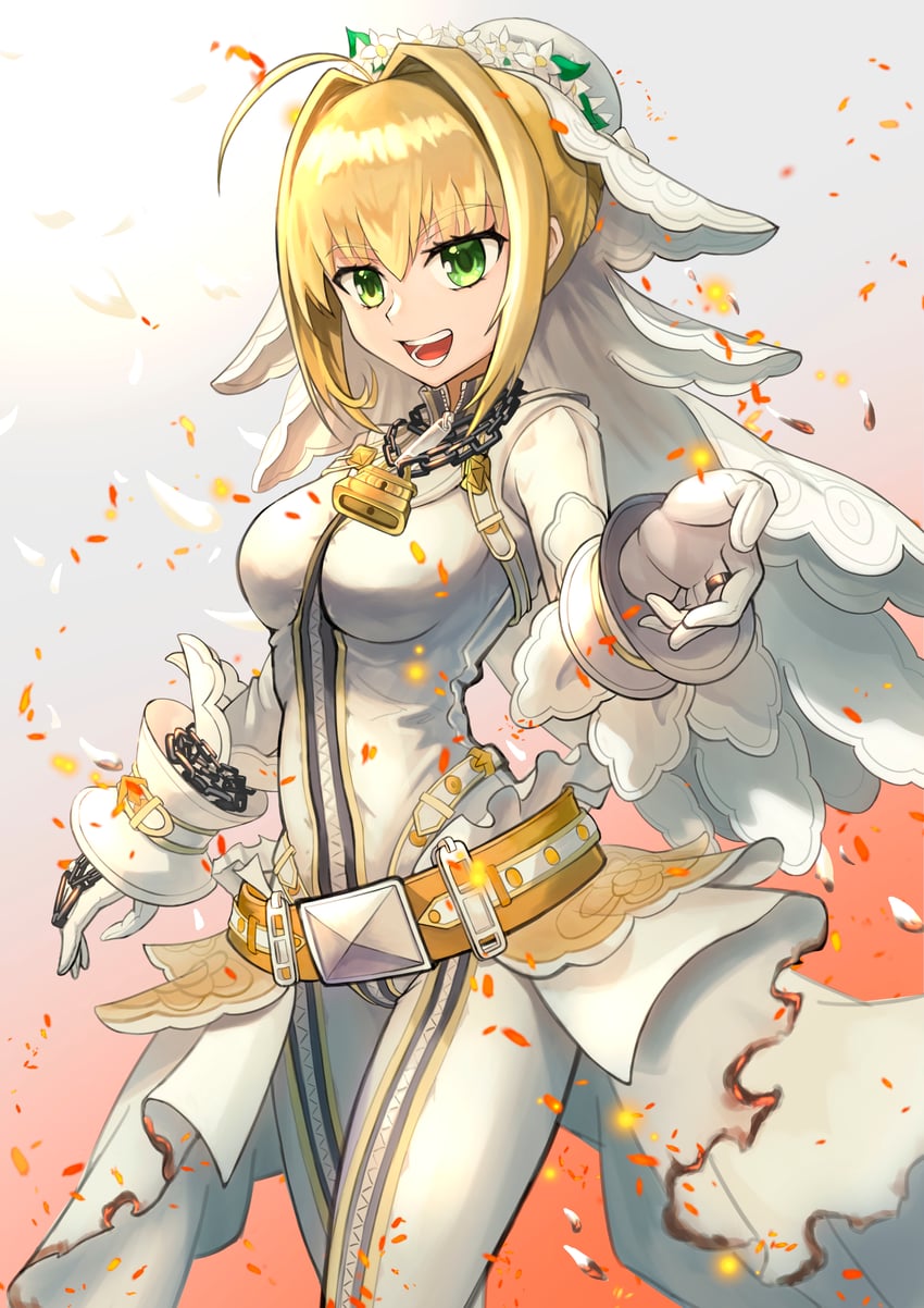nero claudius (fate and 2 more) drawn by pyuuki109