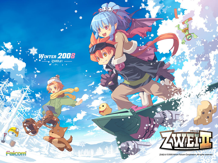 alwen du moonbria, ragna valentine, and exmachina (zwei!! and 1 more)