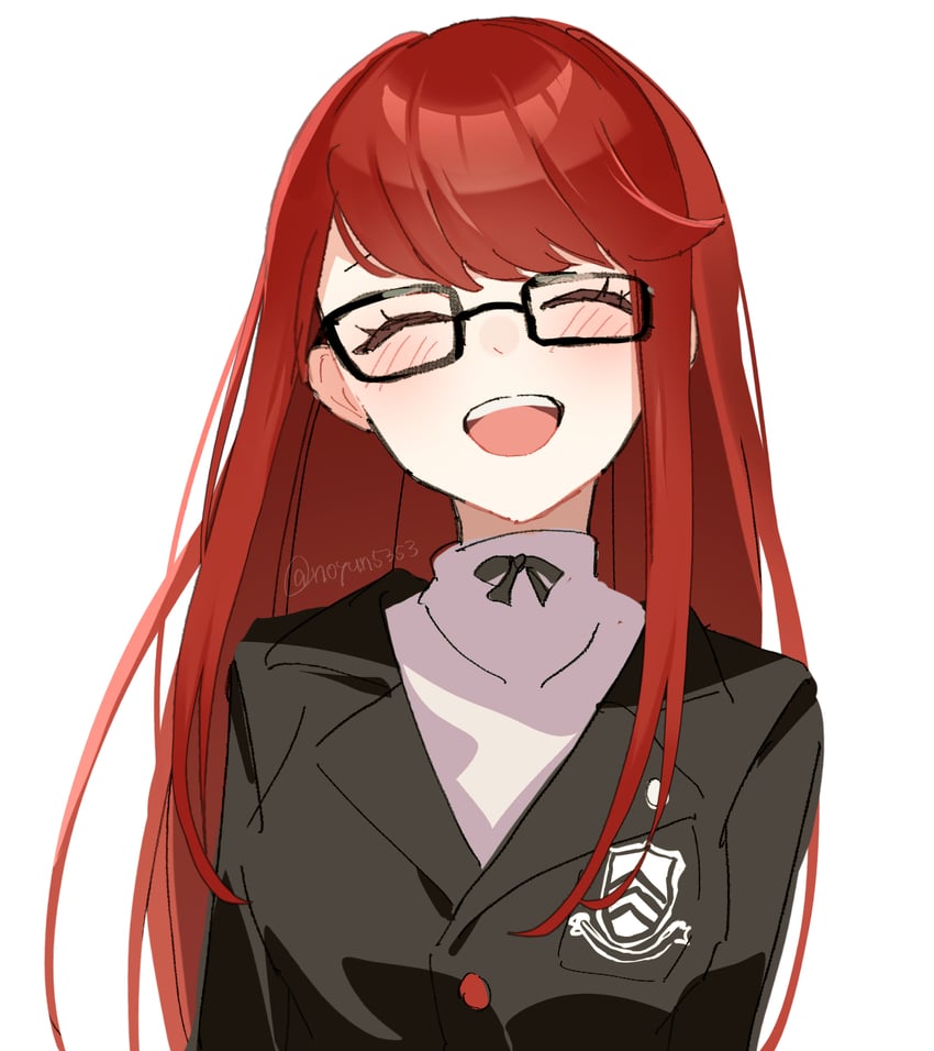 yoshizawa sumire (persona and 2 more) drawn by nodoka906