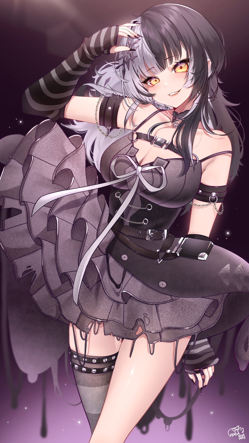 shiori novella (hololive and 1 more) drawn by maka_aratame