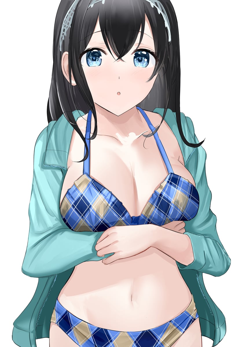 sagisawa fumika (idolmaster and 1 more) drawn by sangatsu_(user_yssu3243)