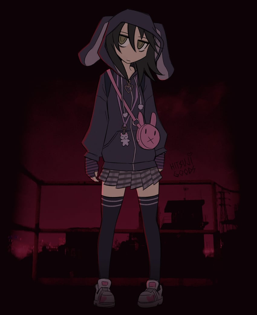kuroki tomoko (watashi ga motenai no wa dou kangaetemo omaera ga warui!) drawn by hitsuji_(hitsujigoods)
