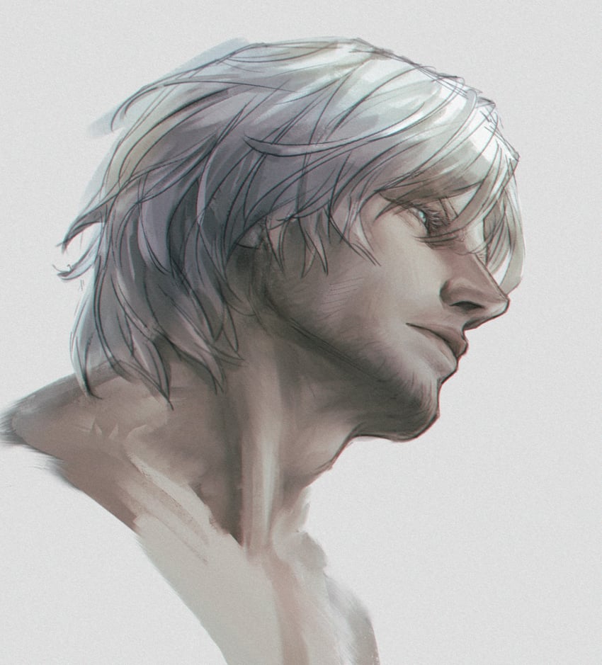 dante (devil may cry and 1 more) drawn by vaness_fu