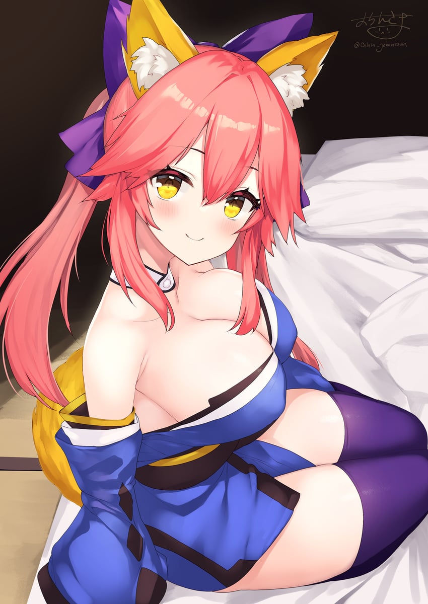 tamamo and tamamo no mae (fate and 2 more) drawn by ochinsama