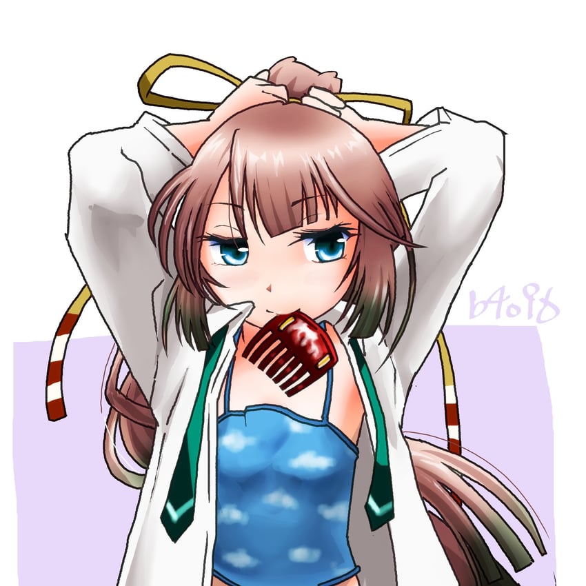 kazagumo and kazagumo kai ni (kantai collection) drawn by baku_(burst)