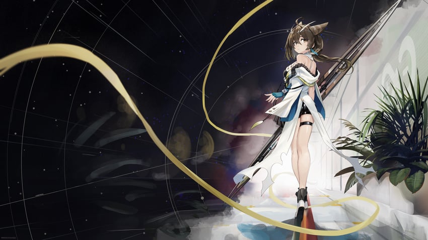silence and silence the paradigmatic (arknights) drawn by nstch_root_a