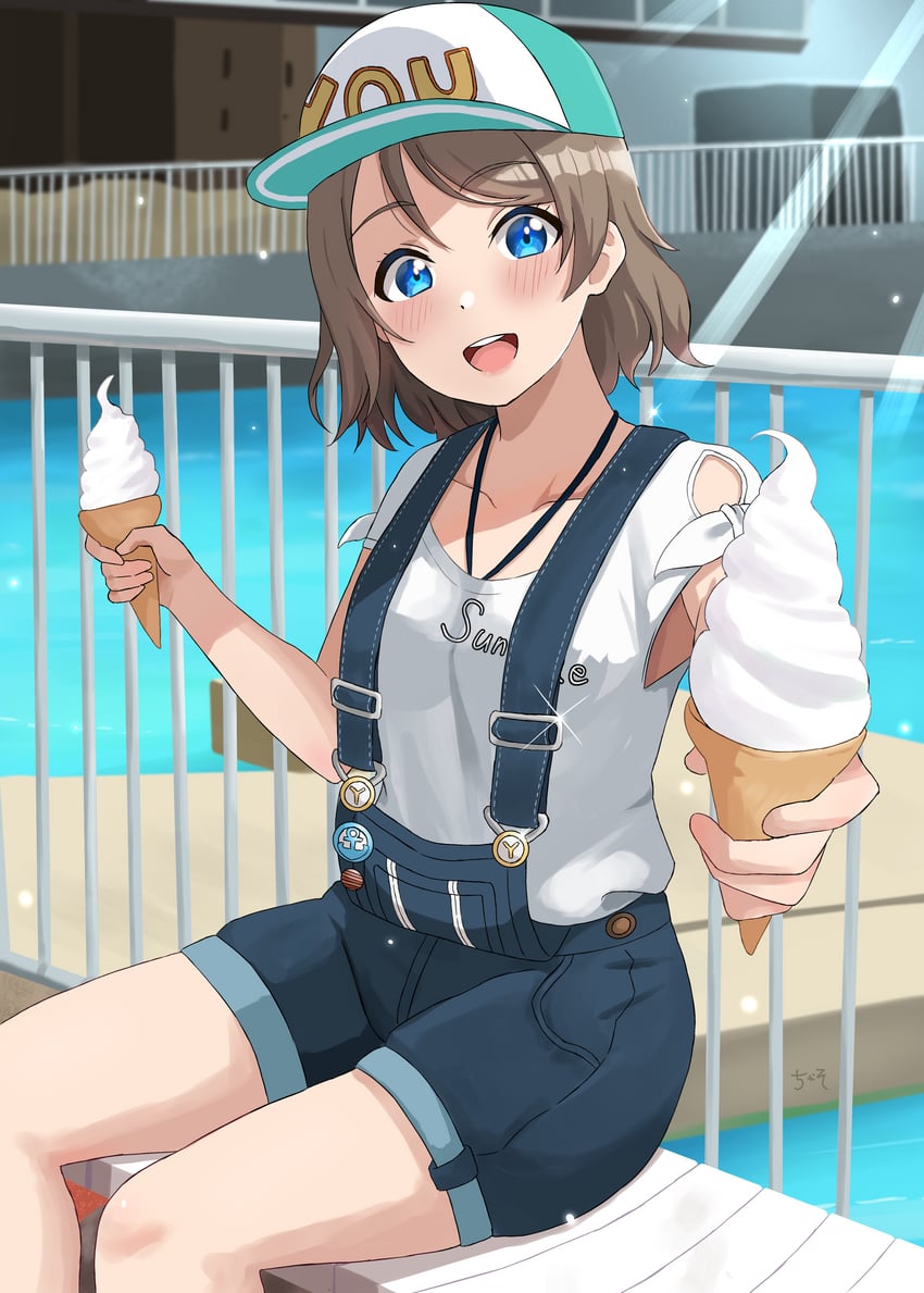 watanabe you (love live! and 1 more) drawn by chaso_(480)