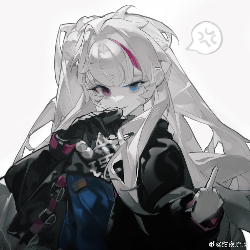 mdr and kuro (girls' frontline and 1 more) drawn by x_zhaohuan_x