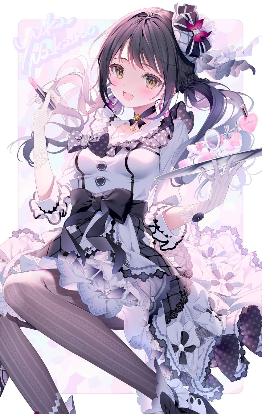 nakano yuka (idolmaster and 2 more) drawn by mnimni