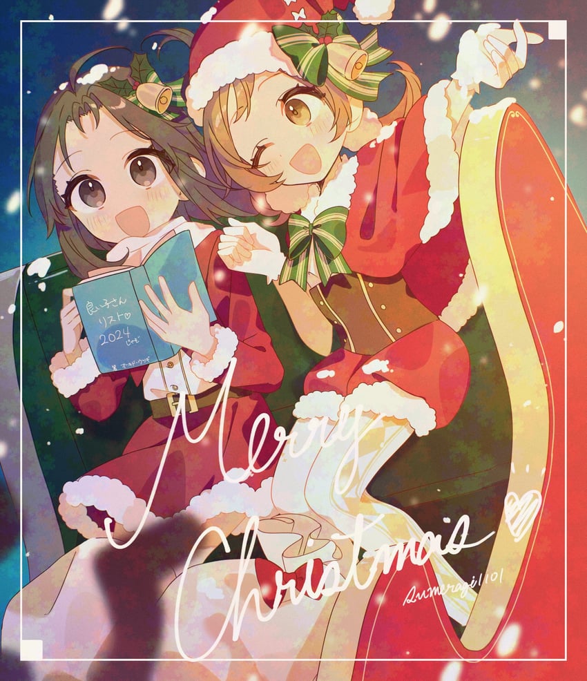 leaf and lyra (pokemon and 2 more) drawn by sumeragi1101