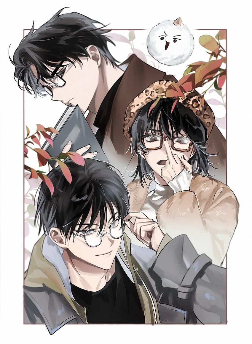 kim dokja, yoo joonghyuk, han sooyoung, and biyoo (omniscient reader's viewpoint) drawn by hinizana