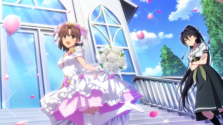 inami suu and asahina hokuto (toji no miko and 1 more)