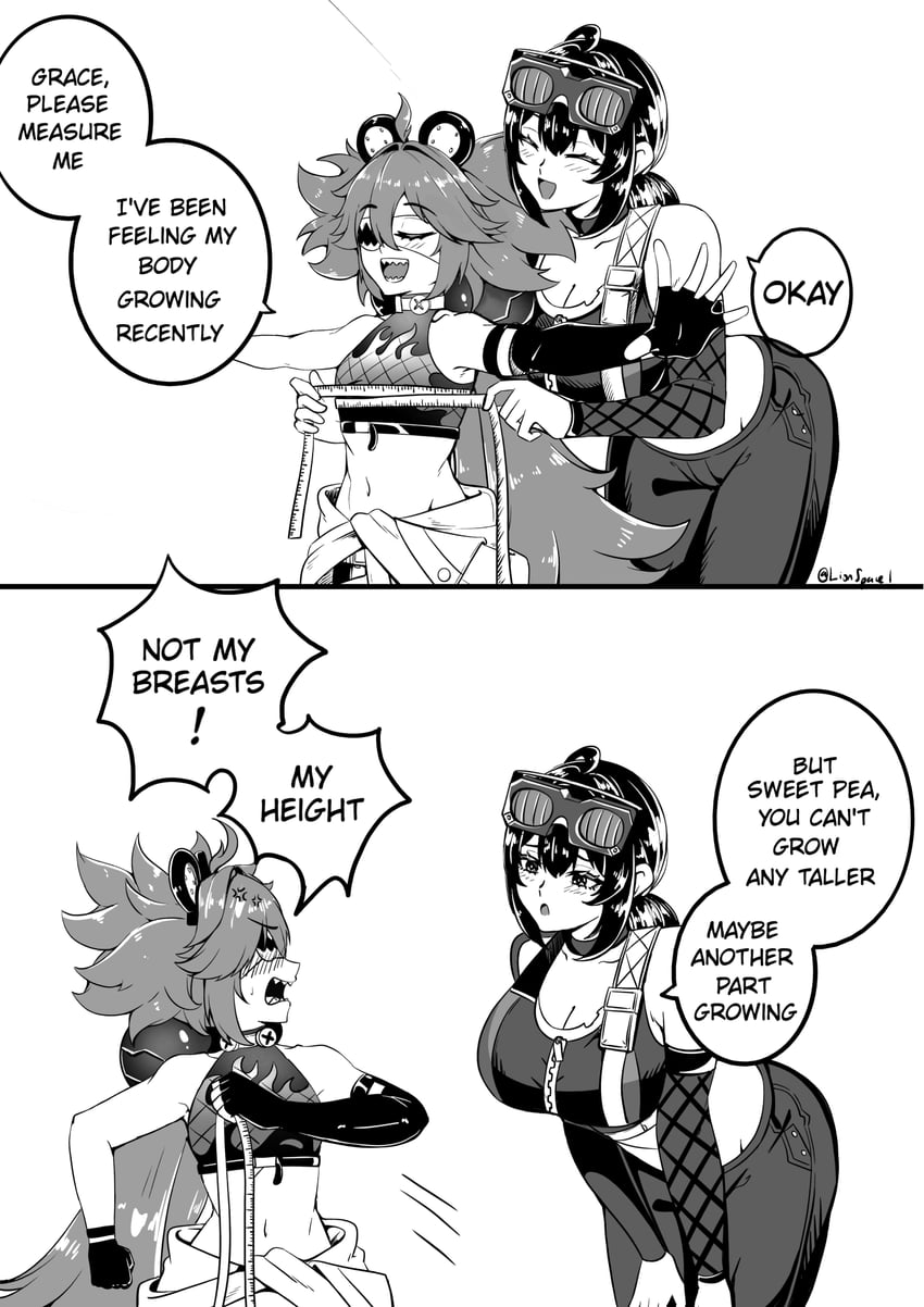 grace howard and koleda belobog (zenless zone zero) drawn by lion_space