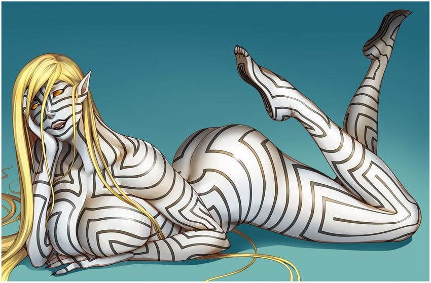 asherah (shin megami tensei and 1 more) drawn by carny