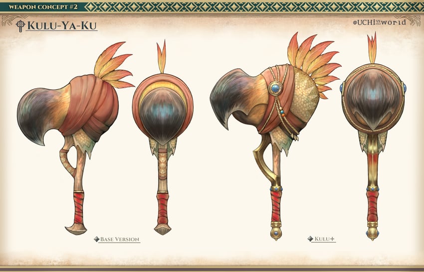 kulu-ya-ku (monster hunter and 1 more) drawn by uchi_vs_the_world