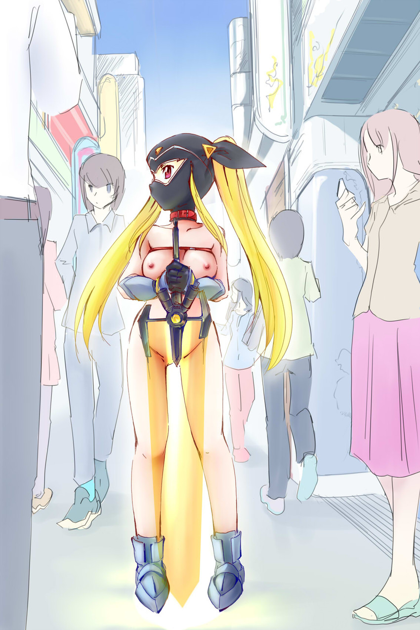 fate testarossa and bardiche (lyrical nanoha and 2 more) drawn by jason_(kaiten_kussaku_kikou)