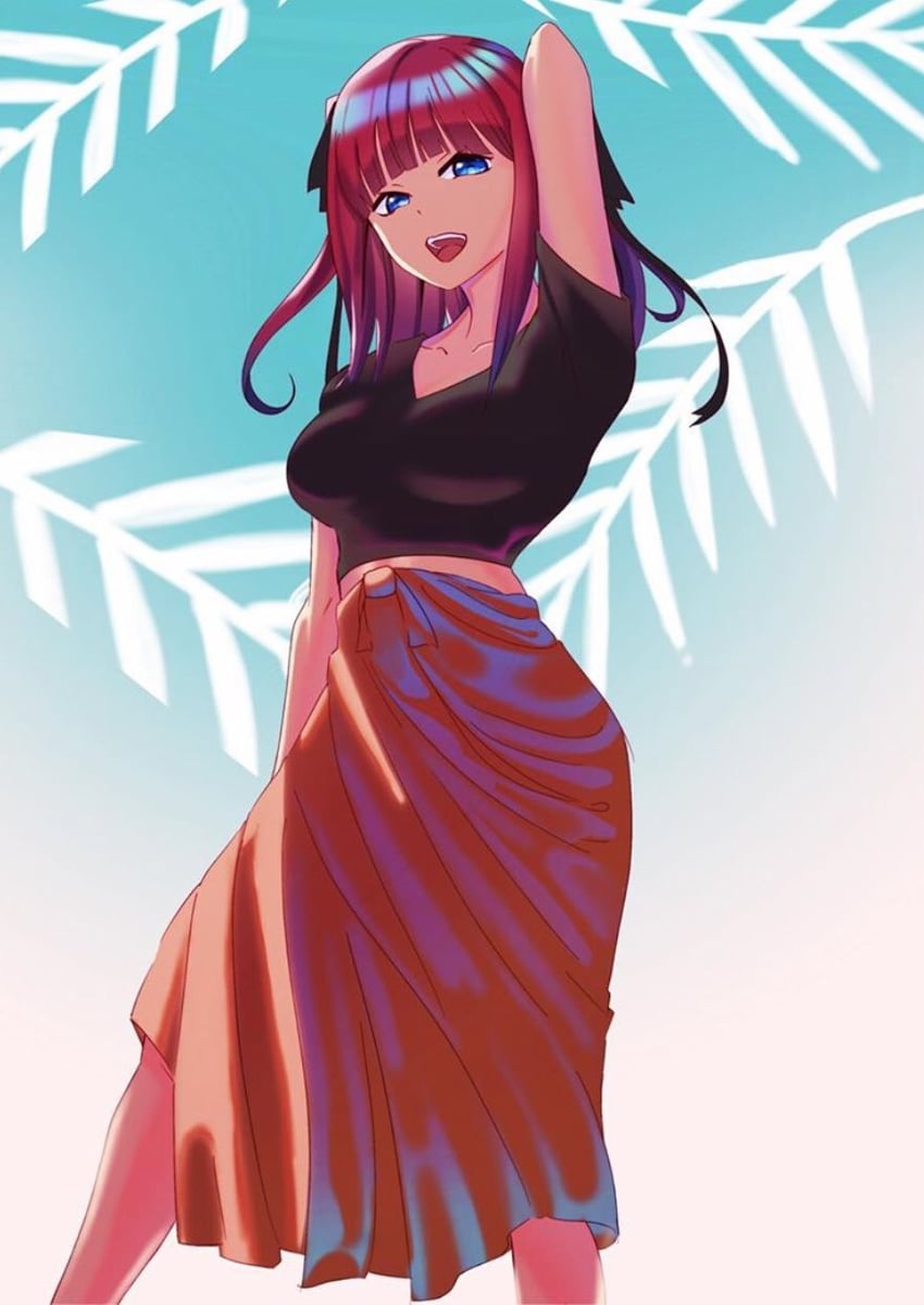 nakano nino (go-toubun no hanayome) drawn by radzu