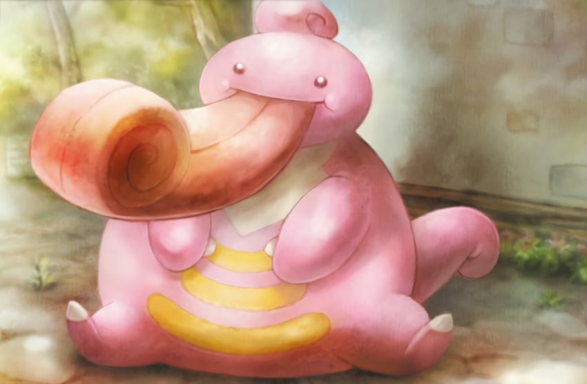 lickilicky (pokemon and 1 more) drawn by sui_(petit_comet)