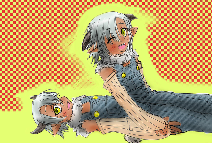 tawn and cott (monster musume no iru nichijou) drawn by surappi