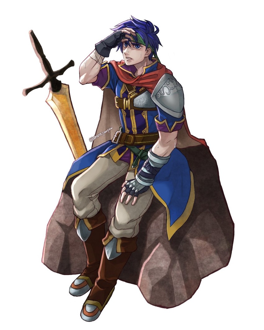 ike (fire emblem and 1 more) drawn by tamaro_pompom