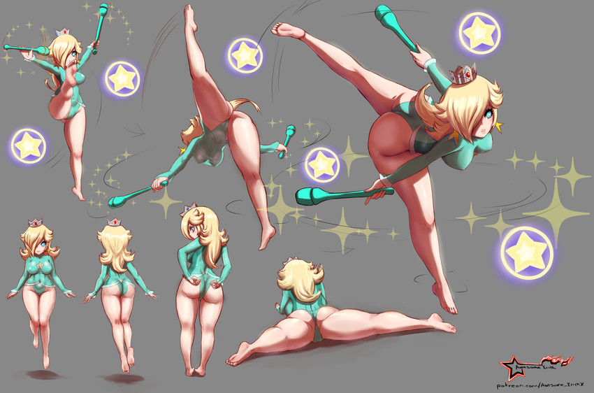 rosalina (mario and 2 more) drawn by awesomeerix