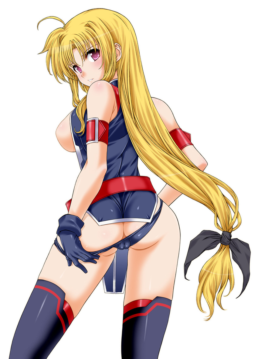 fate testarossa (lyrical nanoha and 1 more) drawn by yatsushima_tetsuya