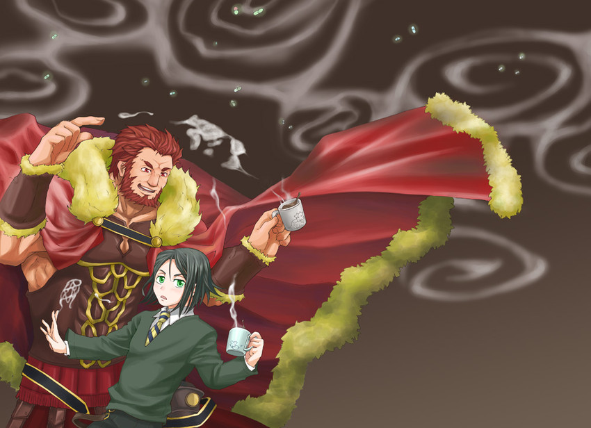 iskandar and waver velvet (fate and 1 more) drawn by rukiruki22