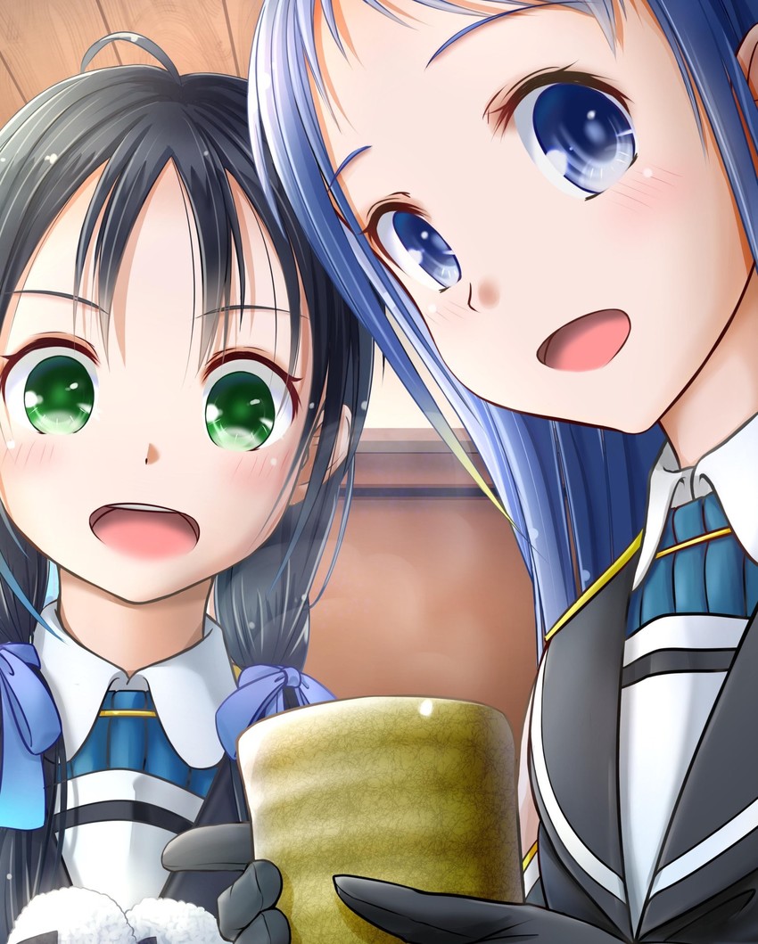 samidare and suzukaze (kantai collection) drawn by watage_(wata)