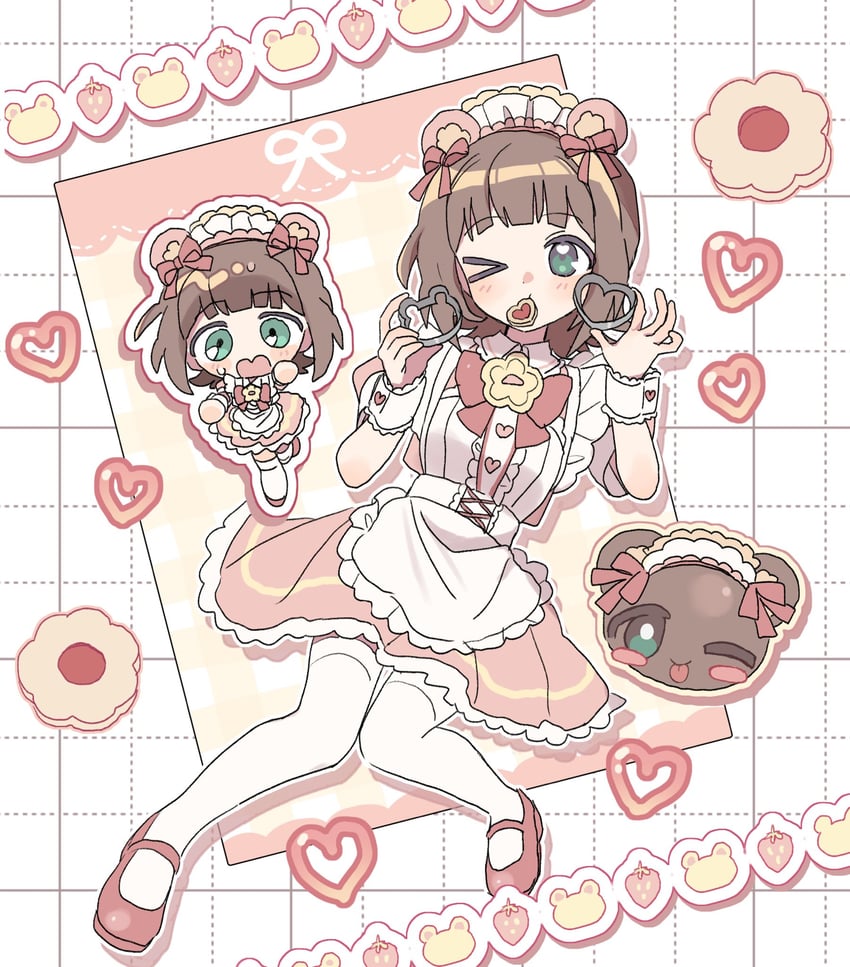 amami haruka (idolmaster and 2 more) drawn by pnt_0202