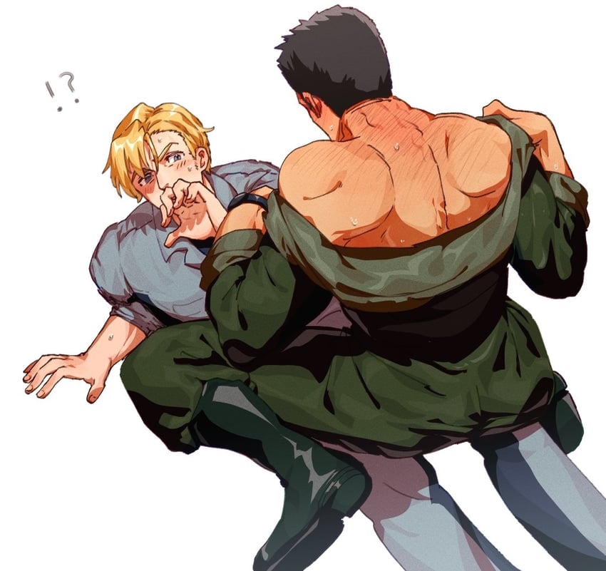 ao isami and lewis smith (yuuki bakuhatsu bang bravern) drawn by shimoon11mon