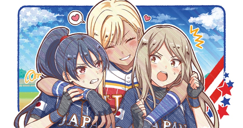 shinonome ryo, jinguji sayaka, and frida fernandez amber (cinderella series and 1 more) drawn by hanako_(akatsuki)