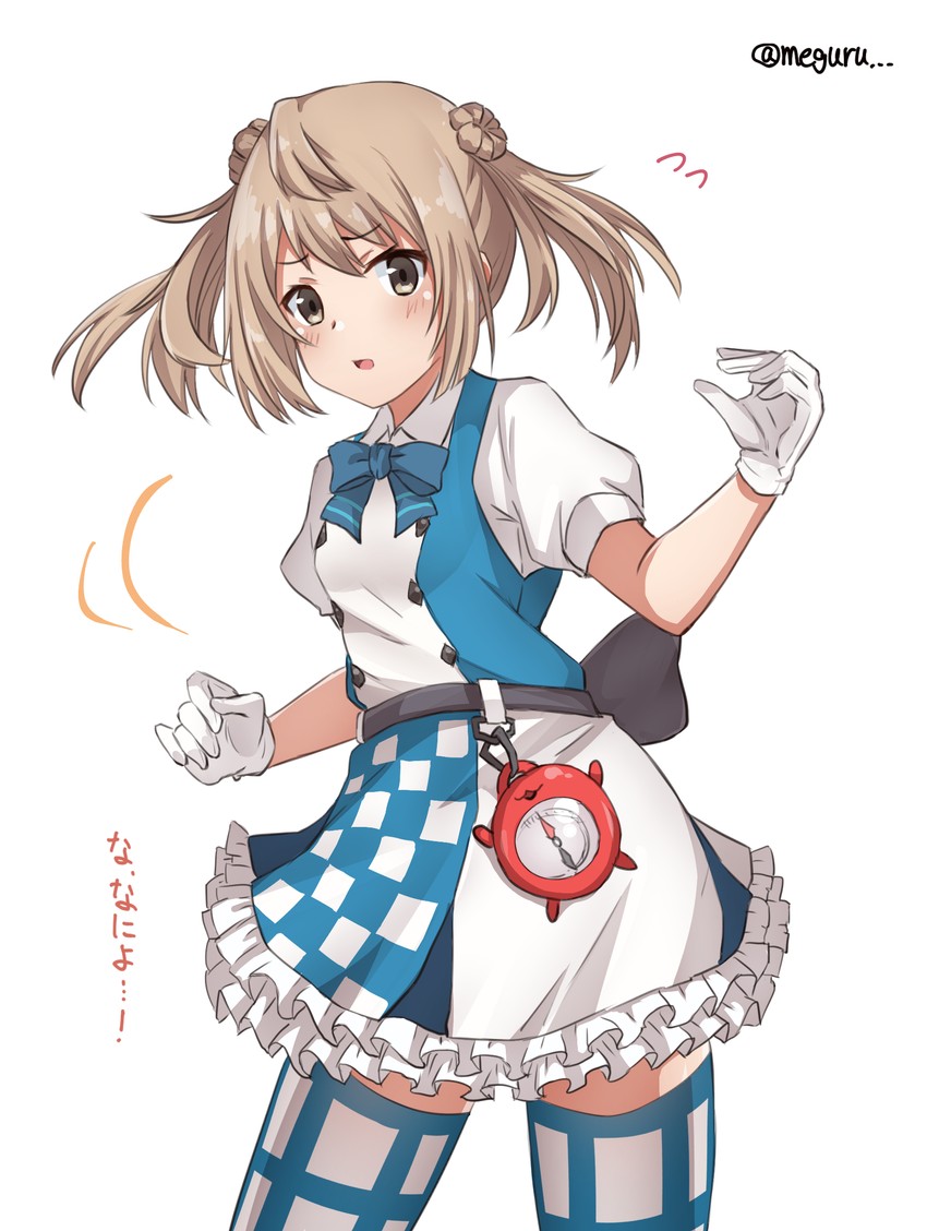 enemy lifebuoy and michishio (kantai collection) drawn by meguru_(megurunn)