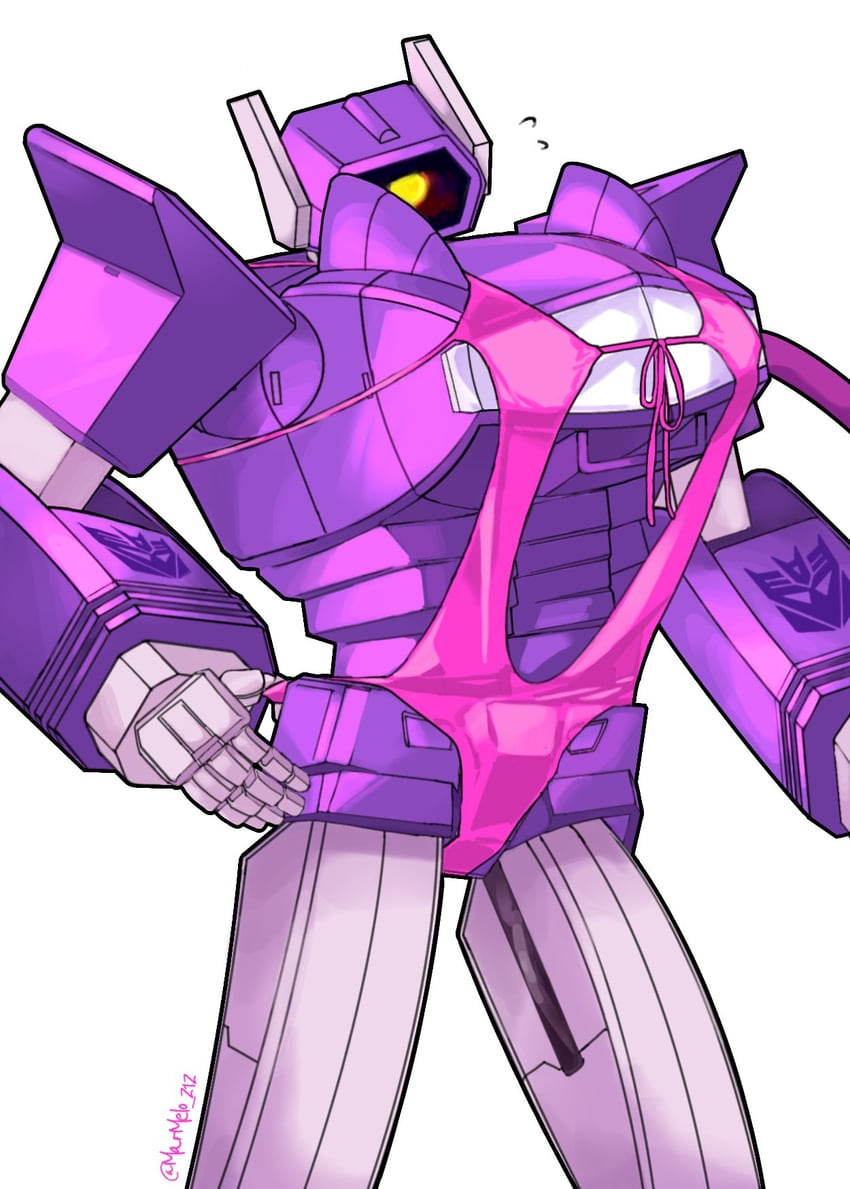 shockwave (transformers and 1 more) drawn by kotone_a