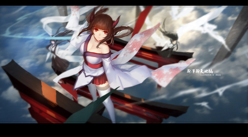 yue yong, yue du, and long bore (pixiv fantasia and 1 more) drawn by swd3e2