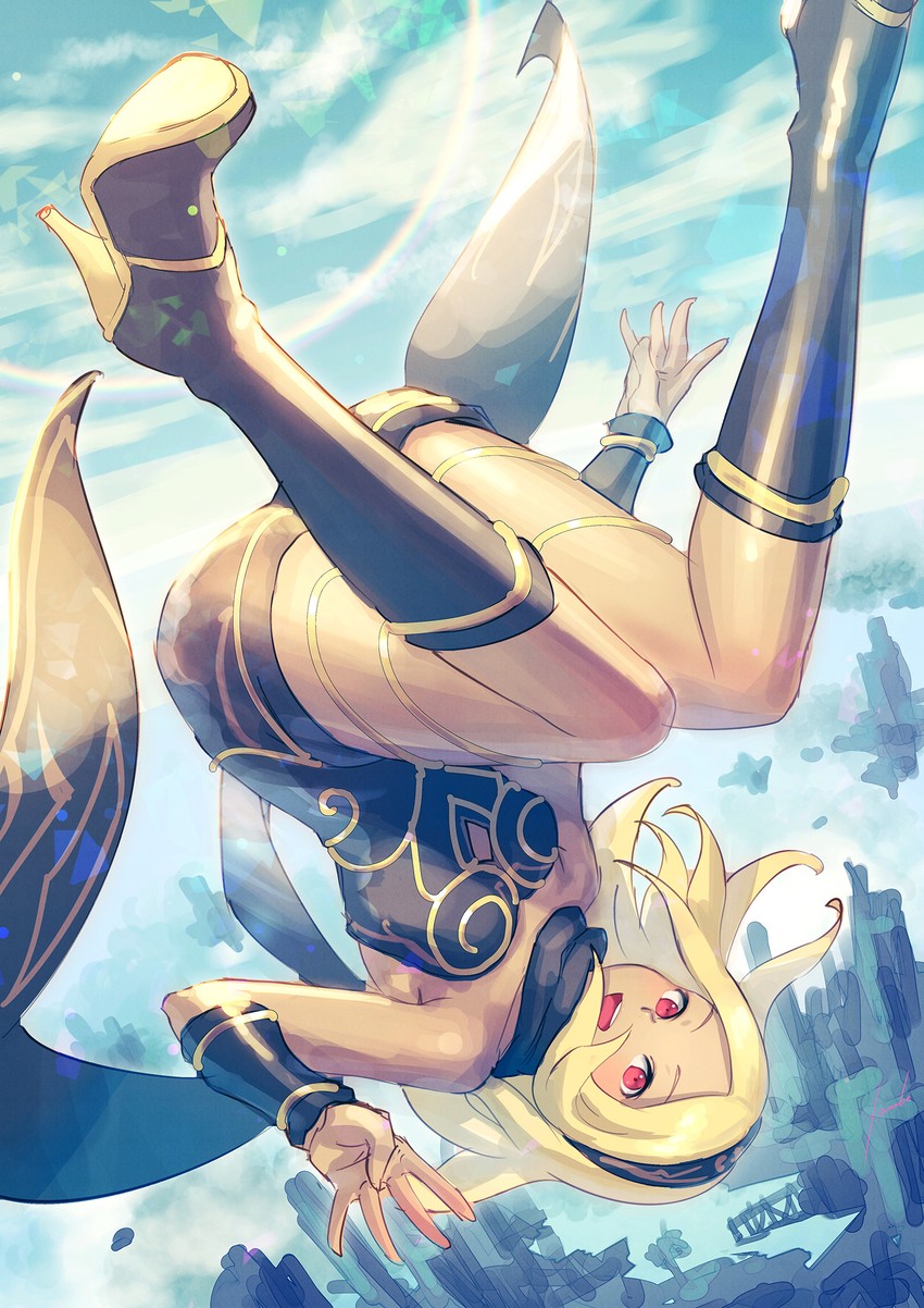 kitten (gravity daze and 1 more) drawn by anbe_yoshirou
