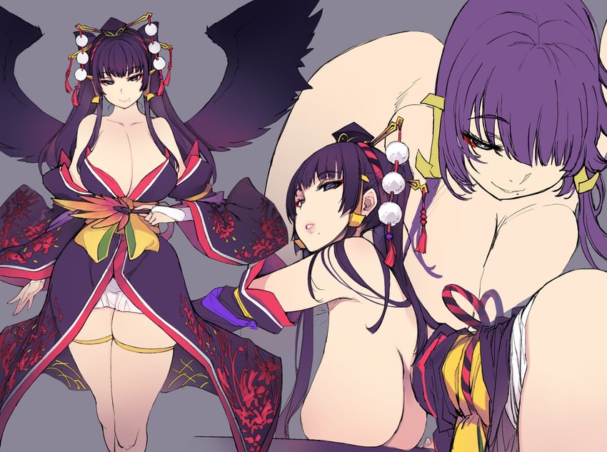 nyotengu (dead or alive and 1 more) drawn by mil_(xration)